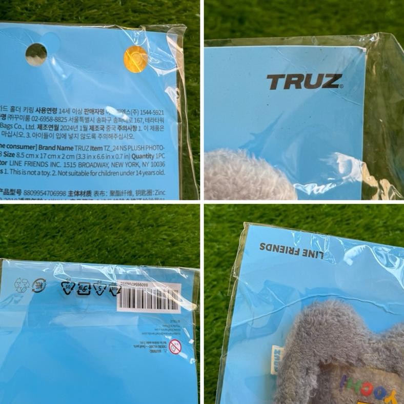 COD [READY STOCK] TRUZ IMPRESSIVE KEYRING ID HOLDER PLUSH MAGNET MININI POUCH DRAGON KEYRING CHILLI 