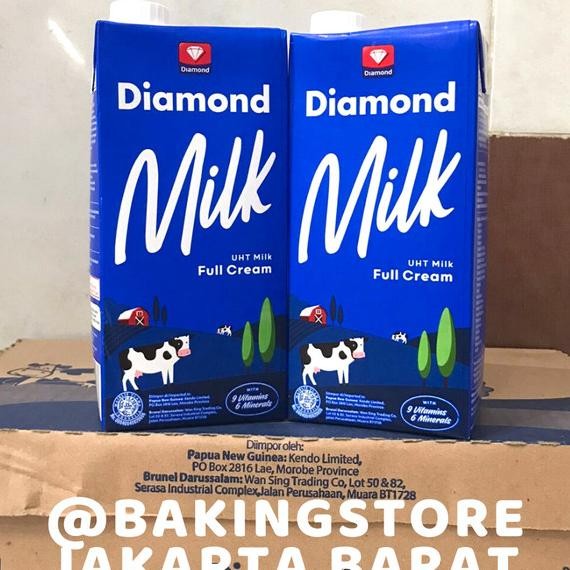 

[Karton] Susu Uht Diamond Full Cream (1 Liter)