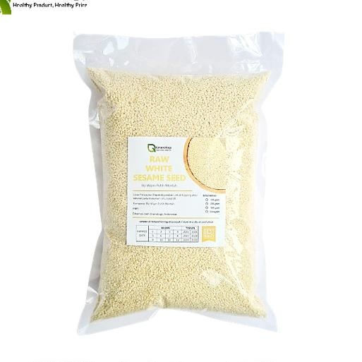 

Wijen Putih / White Sesame Seed (1 Kilogram) By Granology