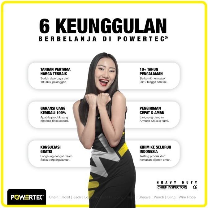 Rantai Ss 304 8Mm Rantai Stainless Steel Powertec - Meteran