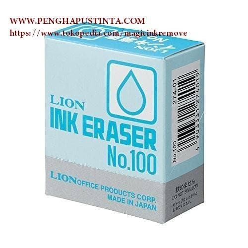 

PENGHAPUS TINTA STEMPEL FROM JEPANG LION INK ERASER NO100