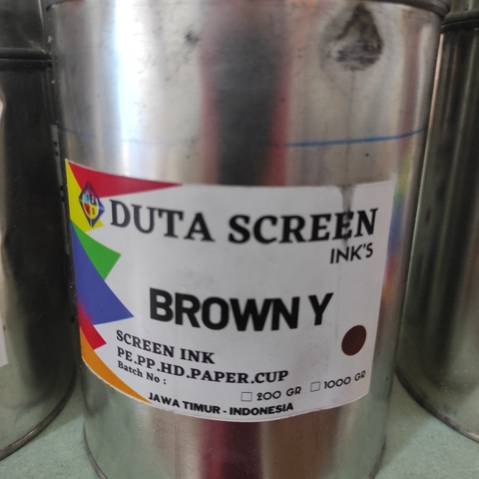 

TINTA DUTA SCREEN BROWN 1KG