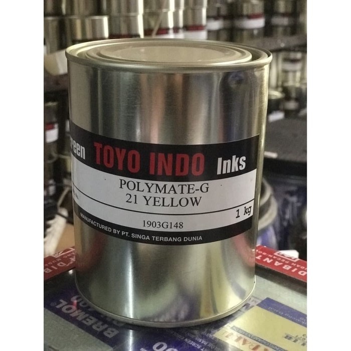 

POLYMATE G-21 LEMON YELLOW CAT SABLON BASIS MINYAK TOYO INDO