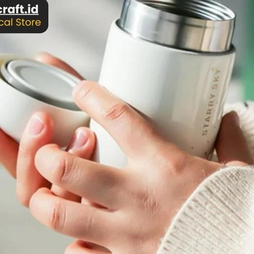 Tumbler Stainless 304 Botol Termos Kopi Teh 200Ml Food Grade