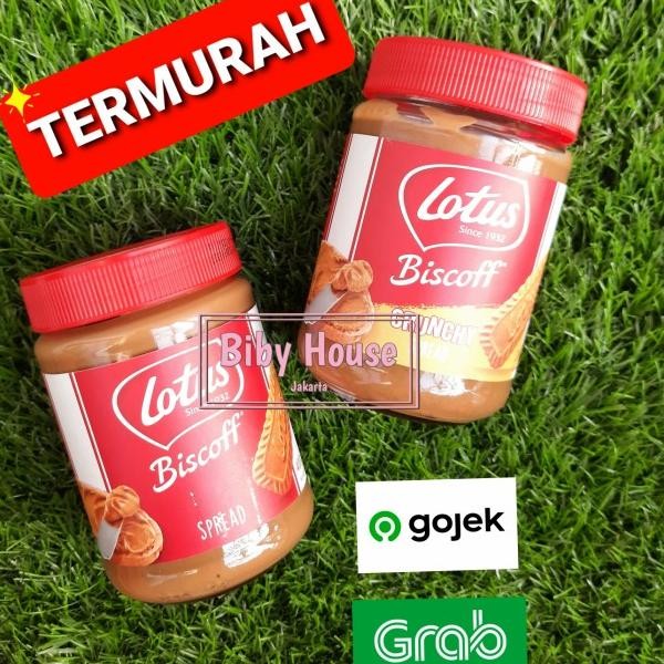 

Selai Lotus Biscoff Spread Crunchy 400/ 380 Gr Ter