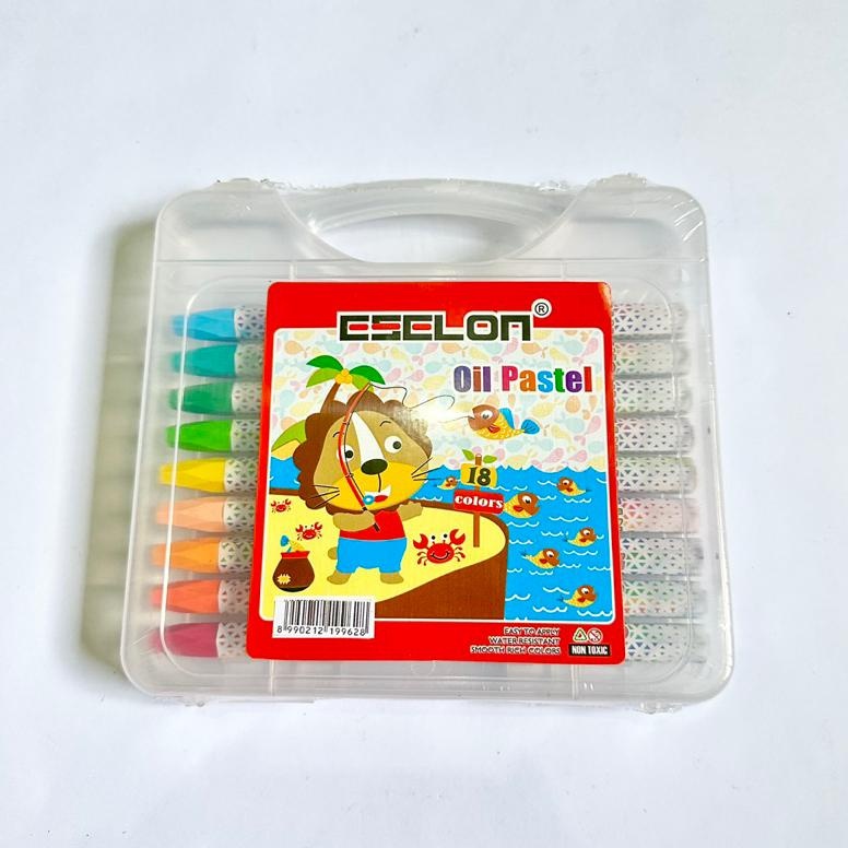 

Crayon Oil Pastel Eselon 18 warna LARIS