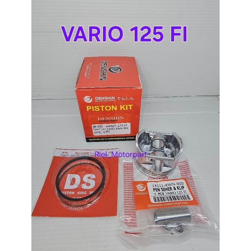STANDAR PISTON KIT (DS) VARIO 150 SEHER DENSHIN