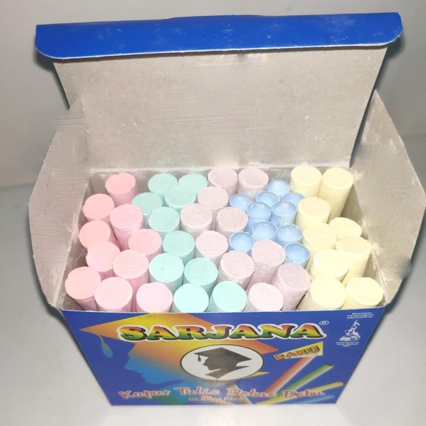 

Racun Shopee Hemat 1 Kotak Isi 50 Kapur Tulis Sarjana Putih Warna Bahan Terbaik Harga Terjangkau