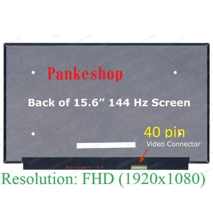 Layar LED LCD MSI THIN GF63 10UC GF63 11SC GF63 10SCSR 15.6 144hz