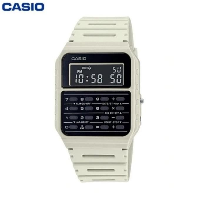 

JAM CASIO DIGITAL CALCULATOR CA-53WF-8B CA53WF-8B ORIGINAL GARANSI