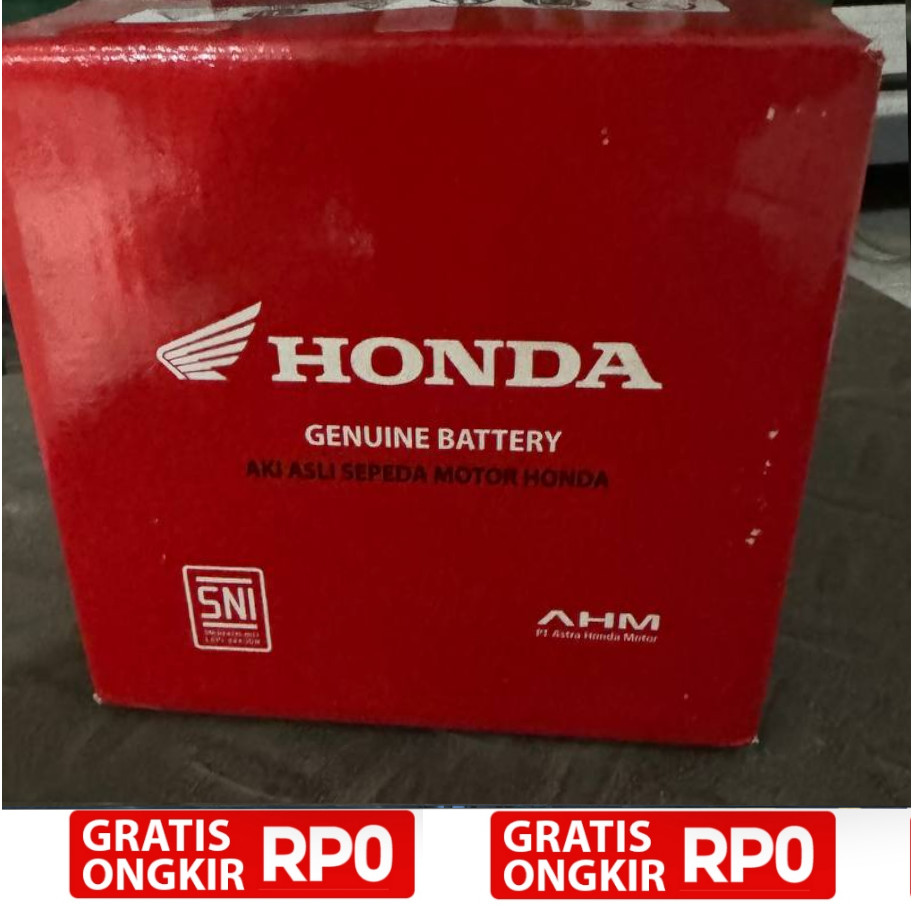 Aki Motor Original Honda AHM AHASS GTZ6V Asli Original 100%