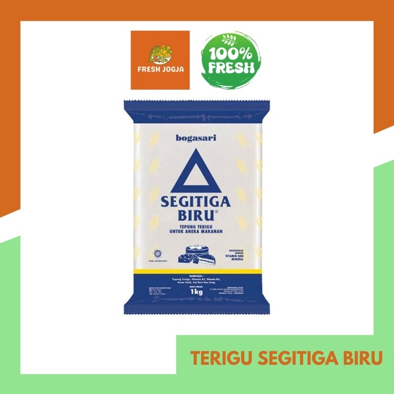 

Tepung Terigu Segitiga Biru 1kg | Fresh Jogja