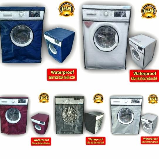 Cover Mesin Cuci Front Loading / Tutup Mesin Cuci Front Loading