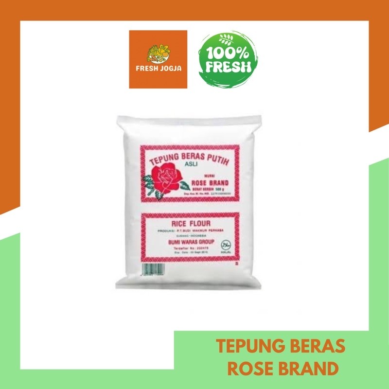 

Tepung Beras Rose Brand 500gr | Fresh Jogja