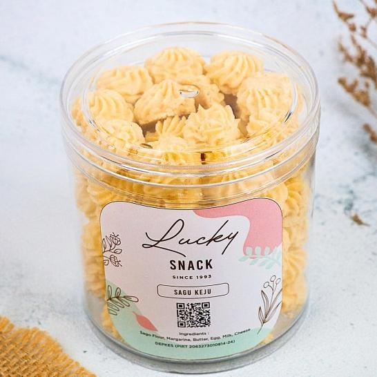 

Kue Kering "Sagu Keju" Wisman Wijsman Toples Tabung 250 Gram