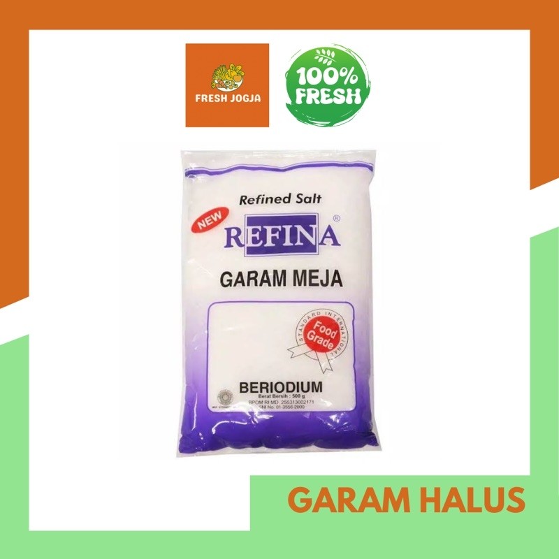 

Garam Halus Refina 250gr | Fresh Jogja