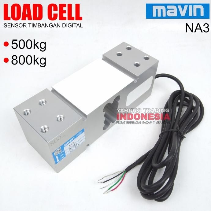 LOAD CELL LOADCELL MAVIN NA3 500KG 800KG SENSOR TIMBANGAN DIGITAL ORIGINAL DAN TERPERCAYA