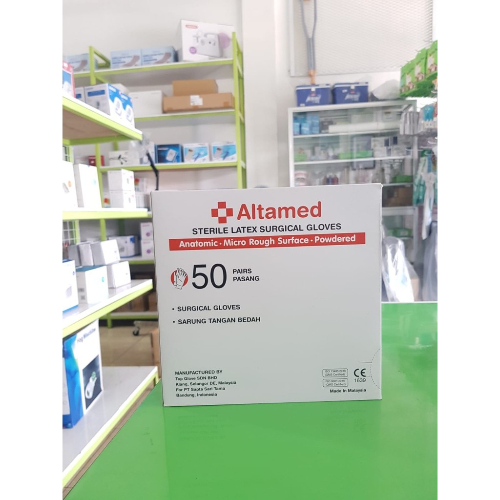 Altamed Latex Handscoon Steril