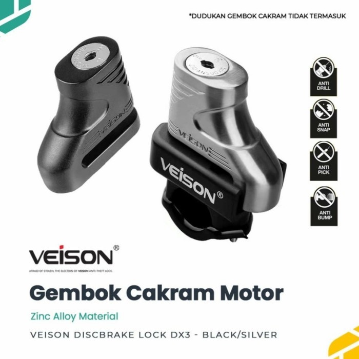 GEMBOK CAKRAM MOTOR MEREK VEISON UNIVERSAL MOTOR