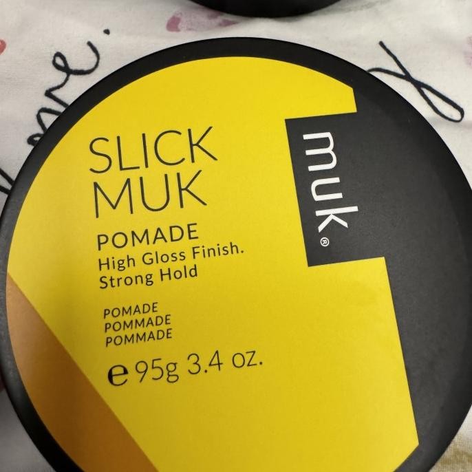MUK SLICK MUK 95G WAX POMADE HIGH GLOSS FINISH STRONG HOLD 2807T