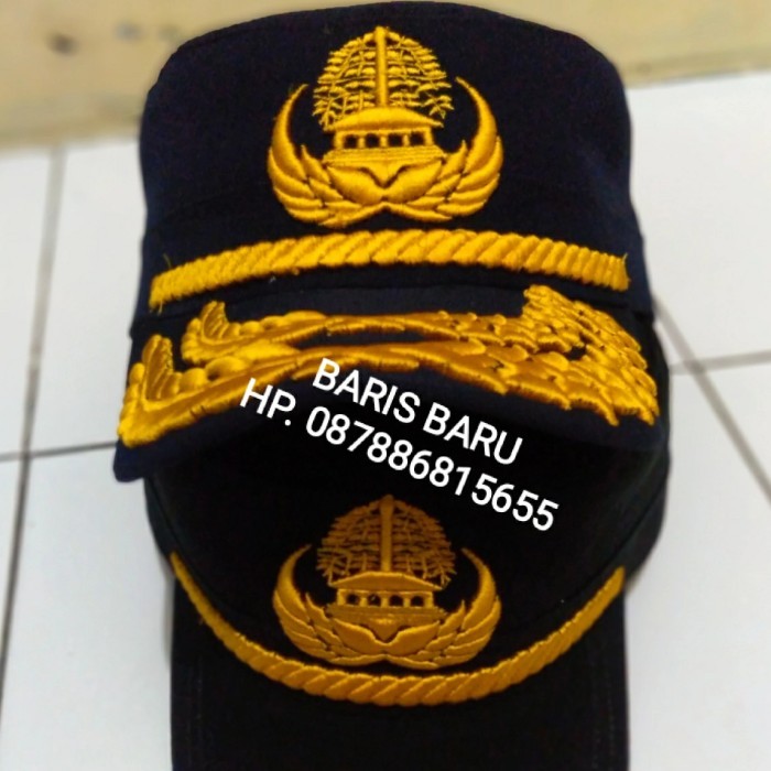 Auliya Topi Komando Korpri Hitam