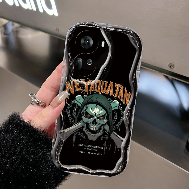 Casing Hp Untuk OPPO Reno 11 5G Reno 11F 5G Reno 11 Pro 5G F25 Pro 5G Case Casing pola kematian Kasi