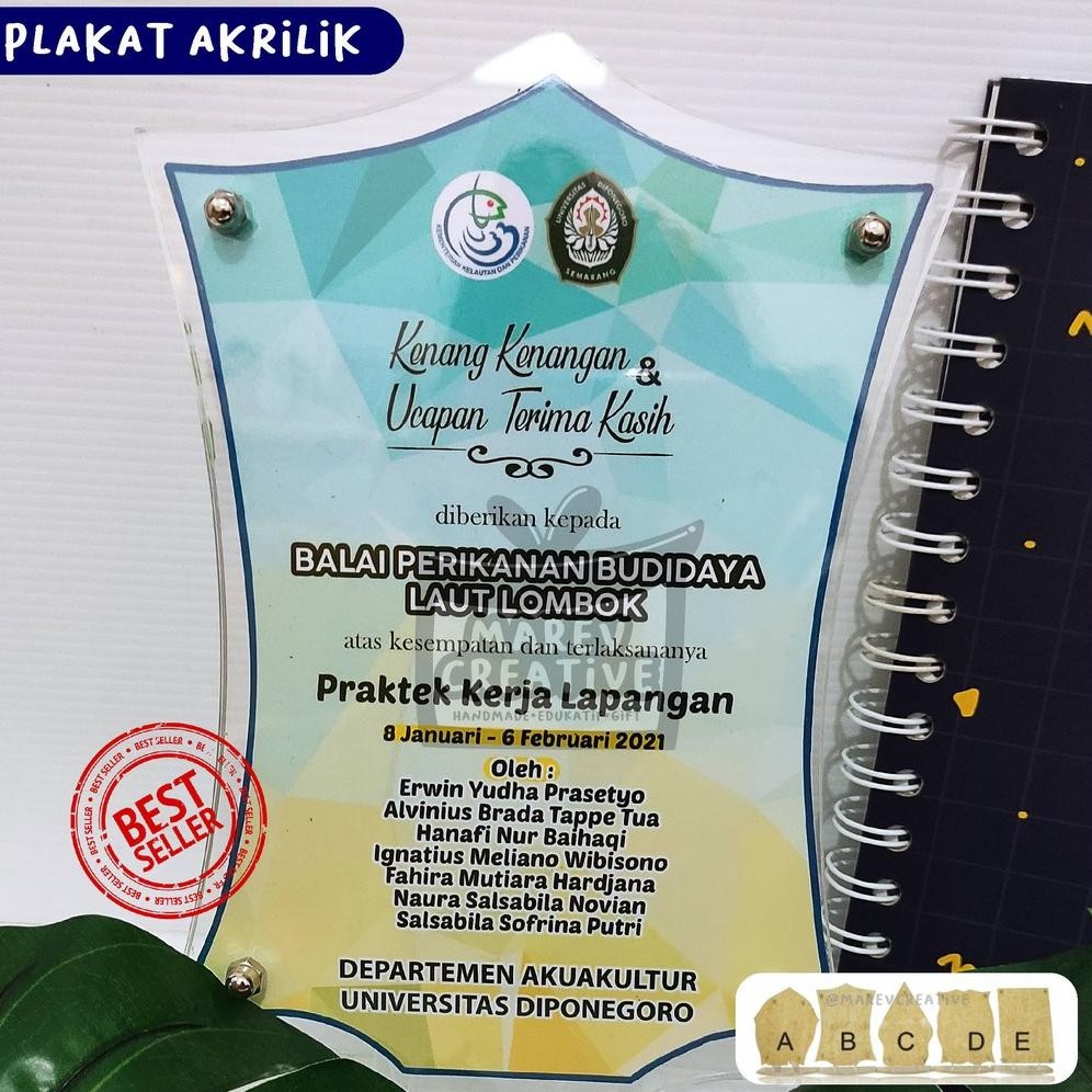 fgh-56 PLAKAT AKRILIK - VANDEL KAMPUS MENGAJAR - PLAKAT KAMPUS MERDEKA - PLAKAT KKN - PLAKAT PKL MAG