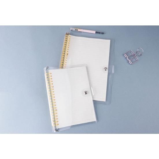 

GTU-712 Binder Bahan PVC RING Warna PASTEL A5 B5 / map Binder Plastik ring 20 dan 26 lubang Termurah