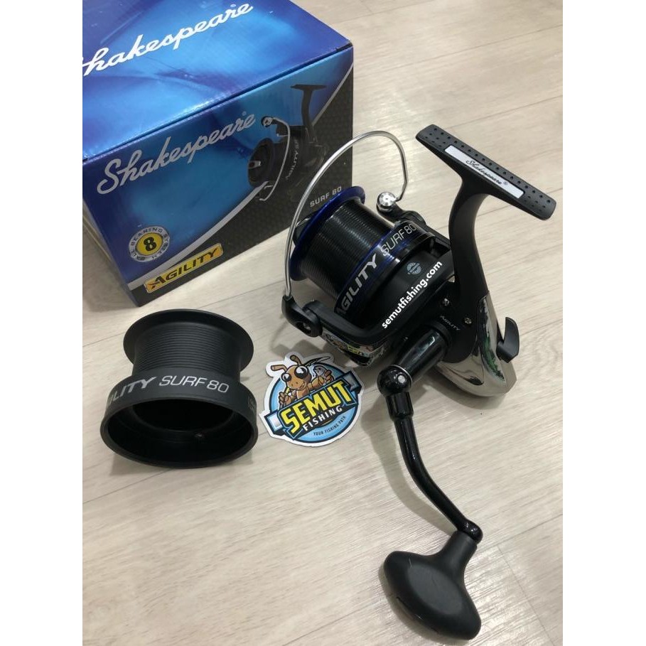 lagi promoo... shakespeare agility surf 80 spinning reel sap1294007