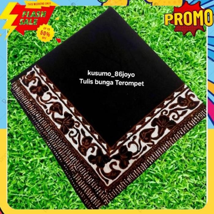 TREND UDENG IKAT KEPALA BATIK TULIS SEGI EMPAT