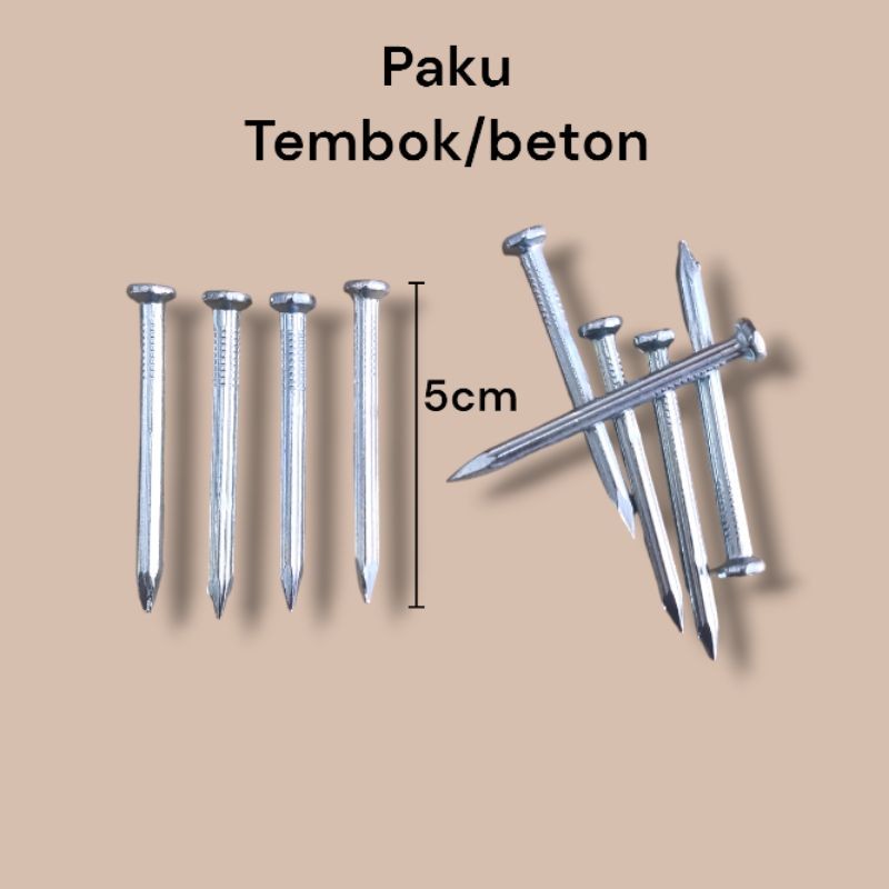 Paku tembok / Paku beton (10 pcs)