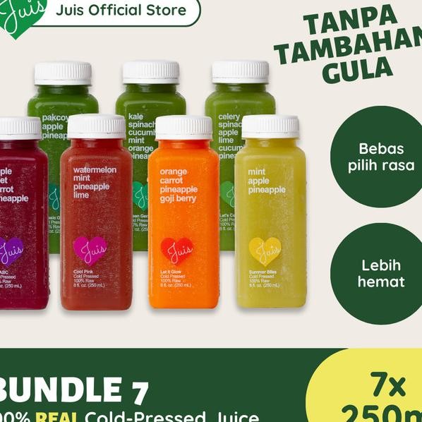

Juis - Bundle 7 250 Ml (Cold-Pressed / Jus)