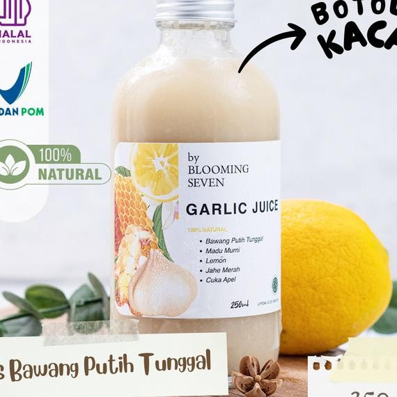

Jus Bawang Putih Tunggal Jahe Lemon Madu / Garlic - 250 Ml