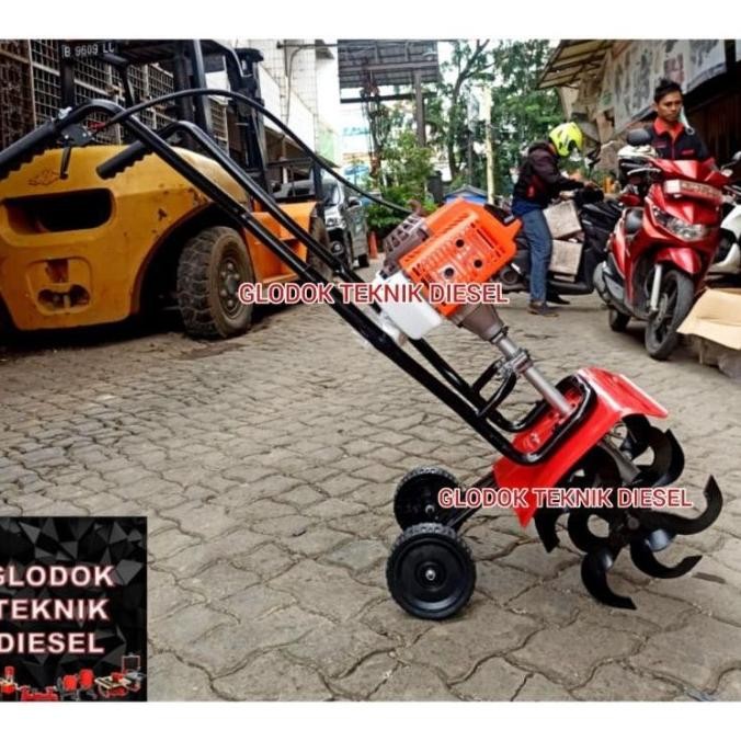 [ Flash ] Mesin Traktor Bajak Tanah Mini Tiller Cultivator Matsumoto