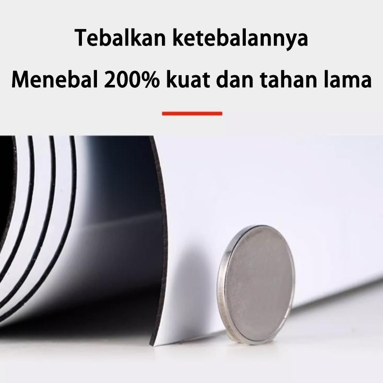 

PROMO 60x300cm Adsorpsi elektrostatik Stiker Papan tulis Whiteboard Blackboard Papan Tulis Dinding Stiker sticker white board mb-64