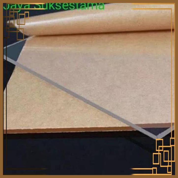 

[JST] AKRILIK LEMBARAN BENING 3MM X 80CM X 40CM - ACRYLIC CUSTOM TEBAL 3MM