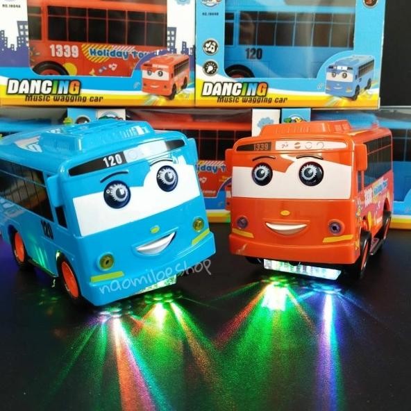 Mainan Truk Oleng Mainan Tayo Oleng Dancing Mobil Bus Tayo Lampu
