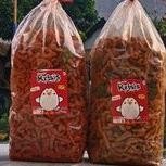 

Original 1 Kg Keripik Usus Ayam Crispy Super Ekstra Pedas. Kripik Usus Balado Grosir