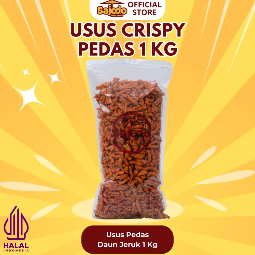 

Sale Sajodo Snack - Usus Ayam Crispy Daun Jeruk 1 Kg Premium