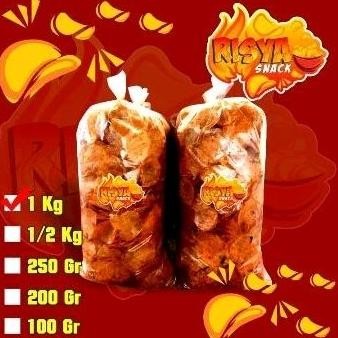 

Ori Kripik Kaca Pedas Daun Jeruk 1 Kg/Sncak Food Makanan Ringan Premium