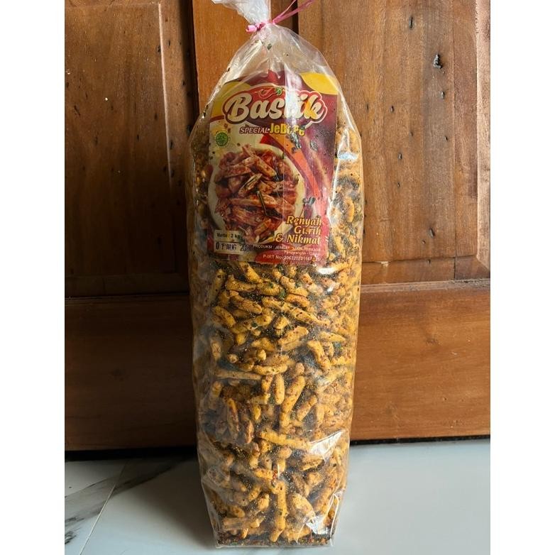 

Terpercaya Bastik Daun Jeruk 1Kg /Basreng Merk Jedepe /Pedas /Mantap Premium