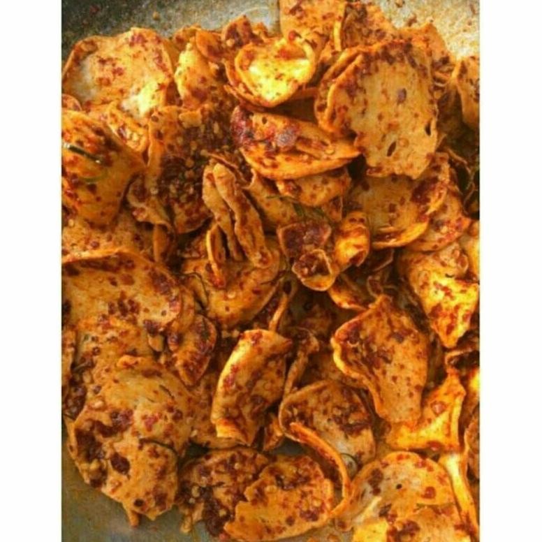 

Sale Basreng Koin Pedas Jeruk 1Kg Bumbu Melimpah Premium