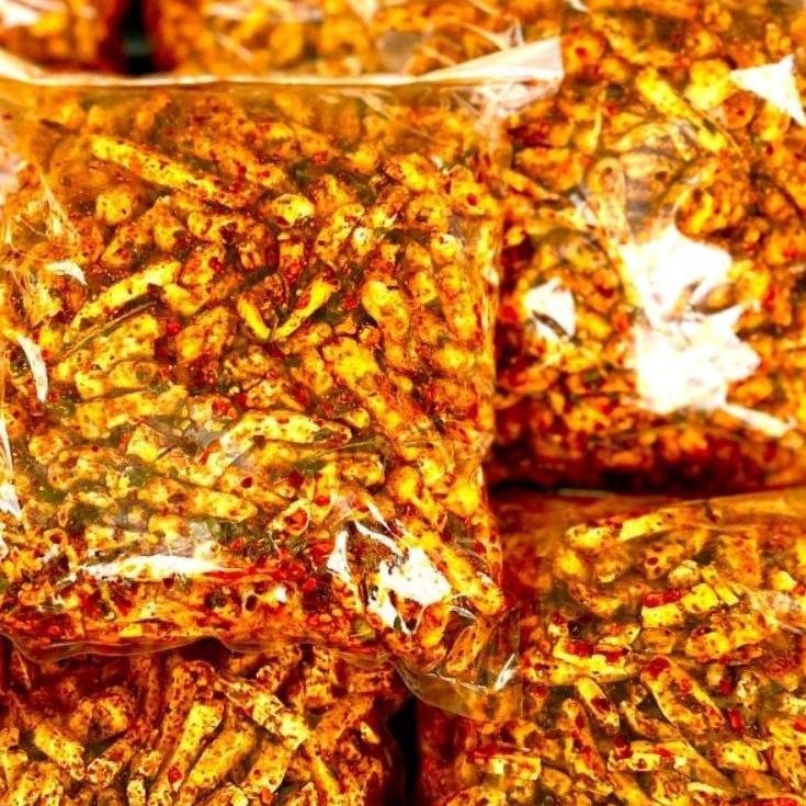 

Sale Basreng Sultan Bandung 1Kg Viral Tiktok Pedas Daun Jeruk Cabe Asli High Quality
