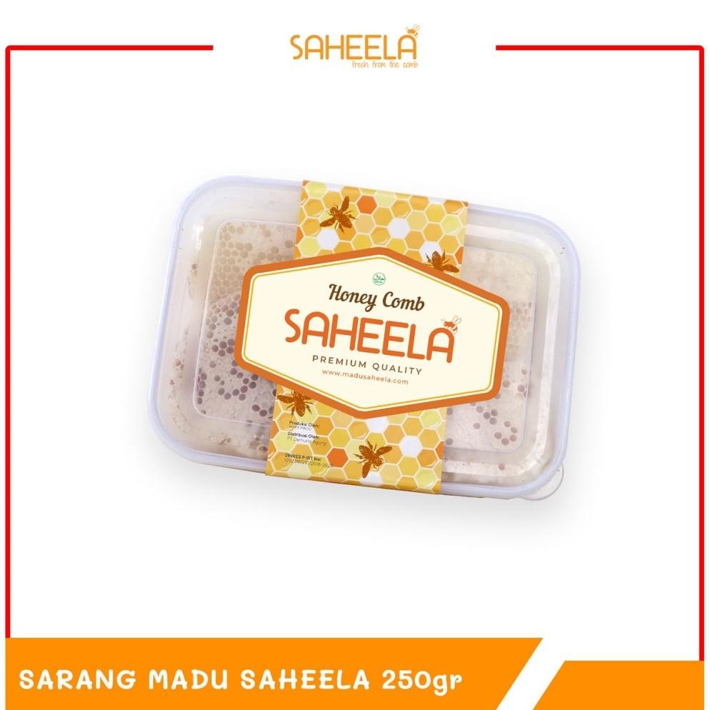 

10.10 Saheela Sarang Madu Asli 250Gr | Sarang Madu 100 % Tanpa Campuran Murah
