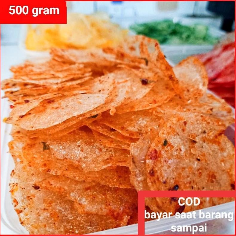 

Original Camilan Keripik Kaca 500 Gram Pedas Daun Jeruk / Kripik Kaca 500 Gram Pedas Daun Jeruk / Kripca 500 Gram Keripik Beling Kirca Pedas Daun Jeruk High Quality