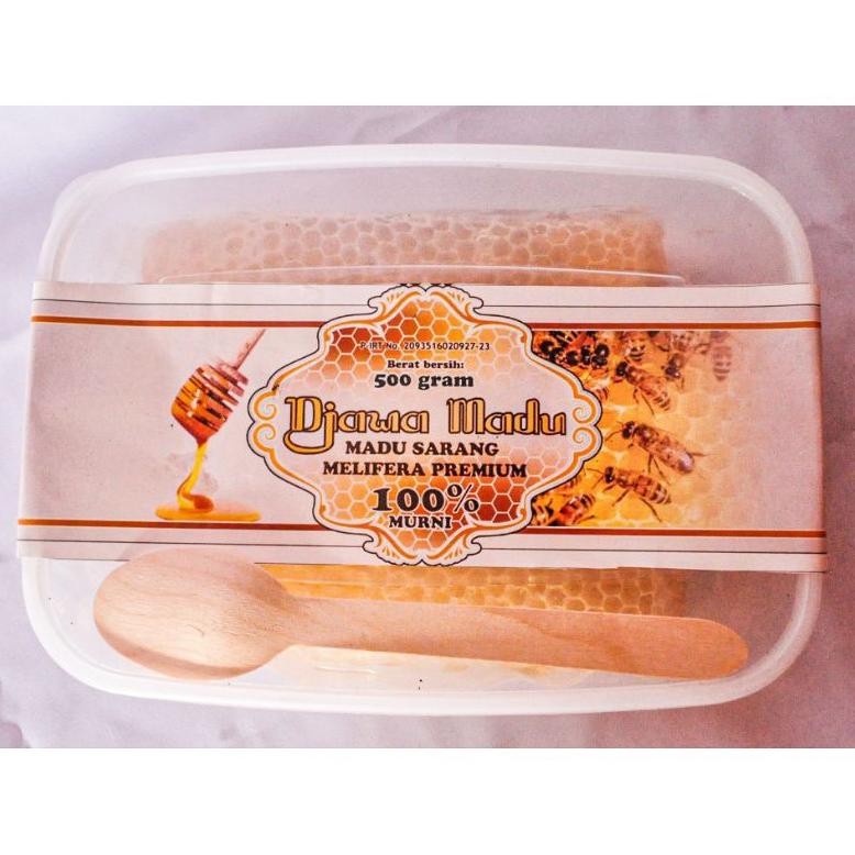

Terpercaya [500Gr] Madu Sarang Melifera Premium Asli Premium