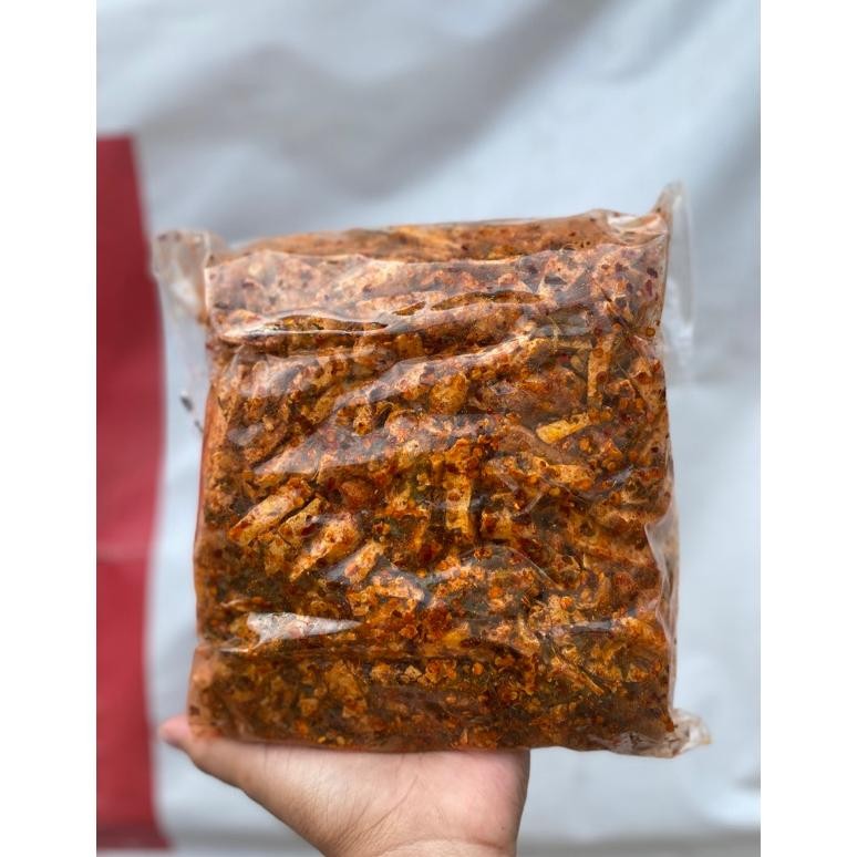 

Terpercaya Basreng Cikruh Pedas Jeruk 1Kg/Bumbu Melimpah Grosir