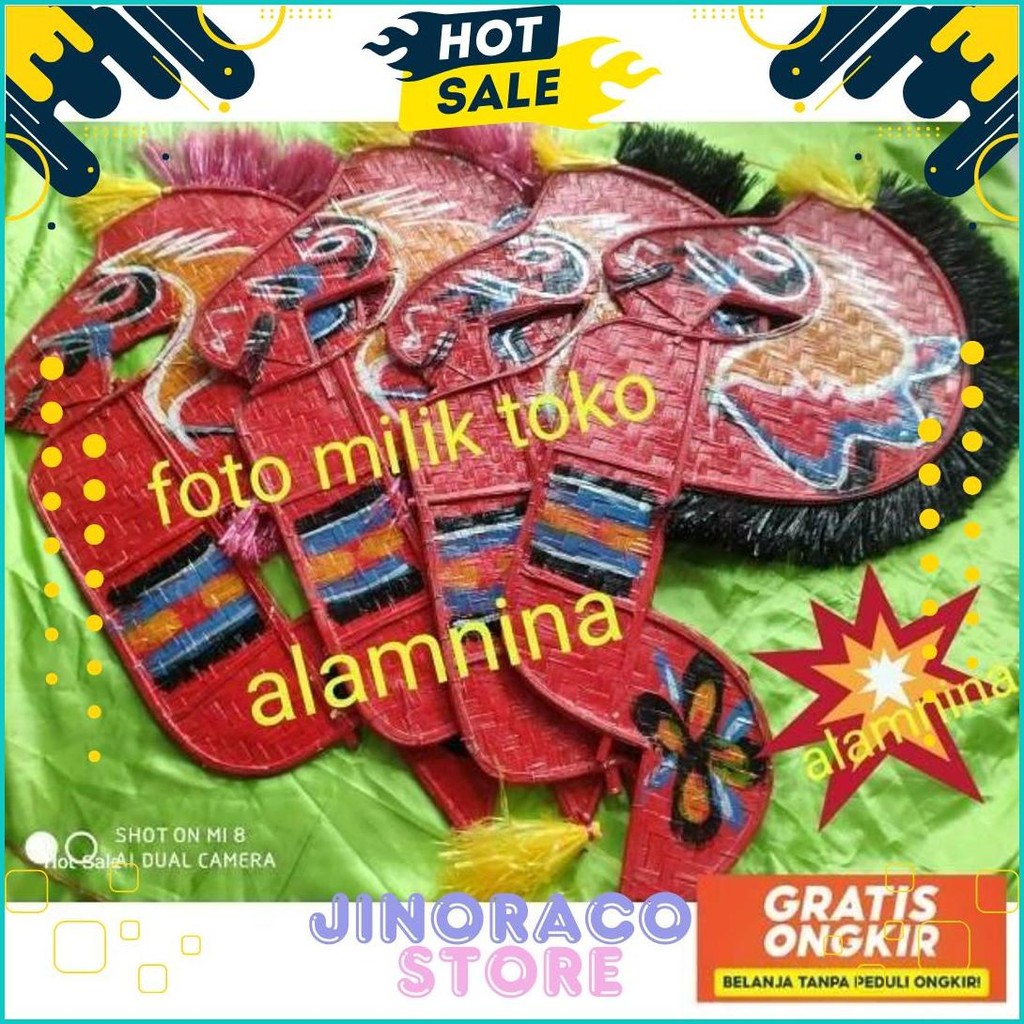 Kuda Lumping Jaranan Bambu Rambut Rafia (Murmer)