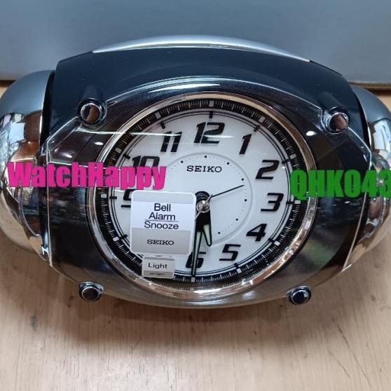 Jam Meja Weker 100 % Seiko Qhk043J Extra Loud Qhk045 Qhk043