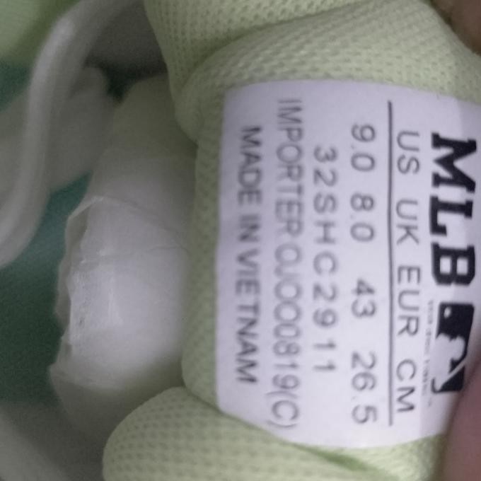 Sepatu Second Branded Mlb Putih Size 43.Sneakers Pria Wanita Lustforsidez